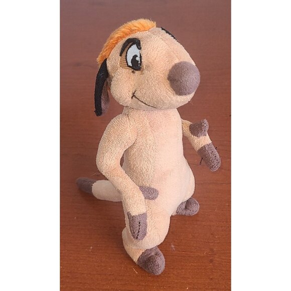 TIMON PLUSH THE LION KING 8 Inch 8 inch - Picture 2 of 9